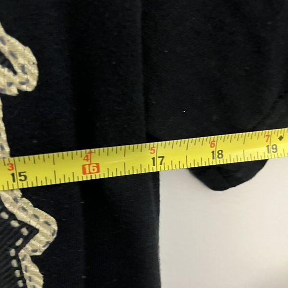 Sons Of Anarchy Small T-Shirt Mens Black Faux Patch SOA SAMCRO Grim Reaper VGC - Picture 6 of 7